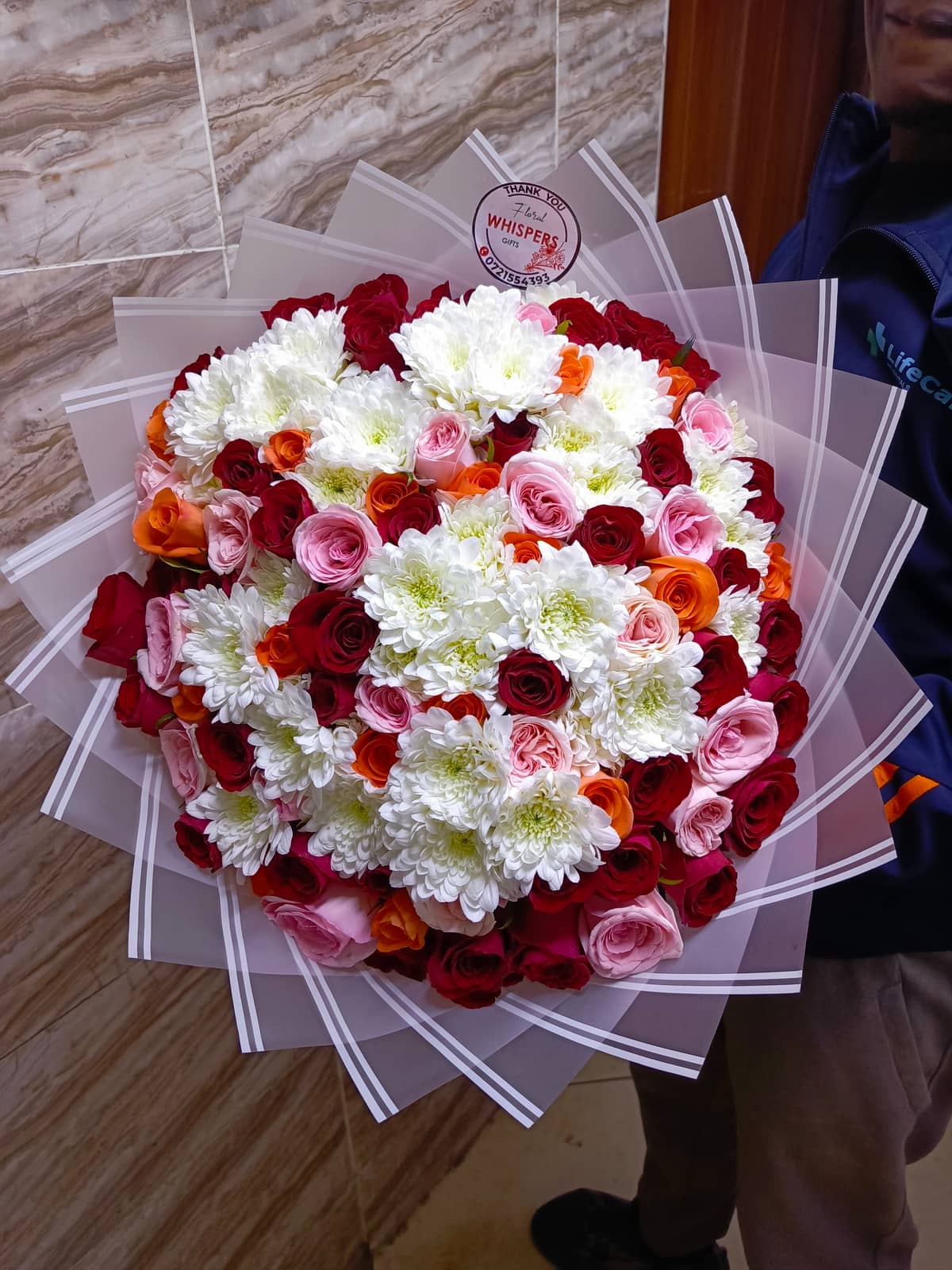 Birthday Glow Bouquet - Premium flower delivery Nairobi CBD, Westlands, Karen | Whispers Floral Gifts