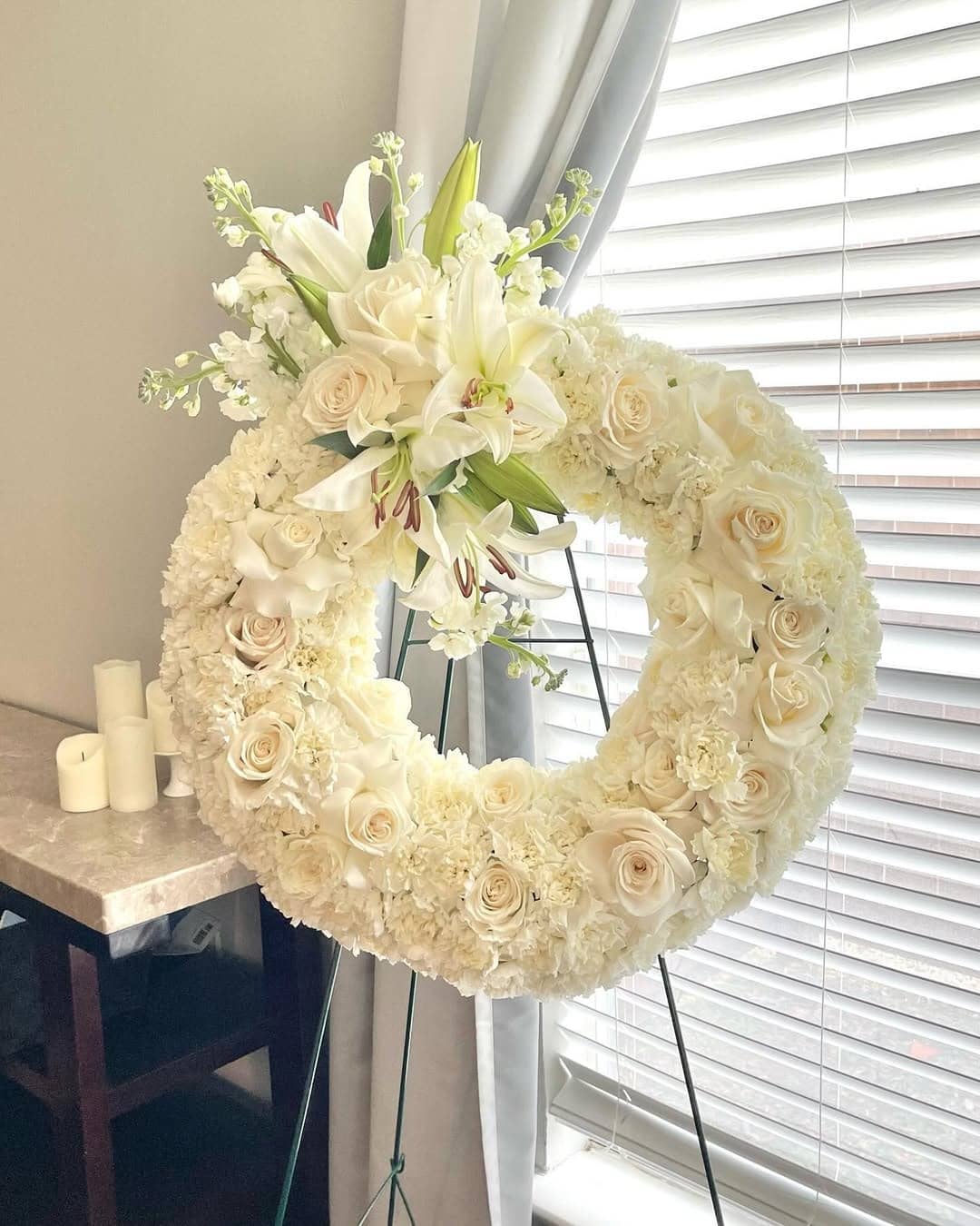 Deepest Sympathy wreath - Premium flower delivery Nairobi CBD, Westlands, Karen | Whispers Floral Gifts