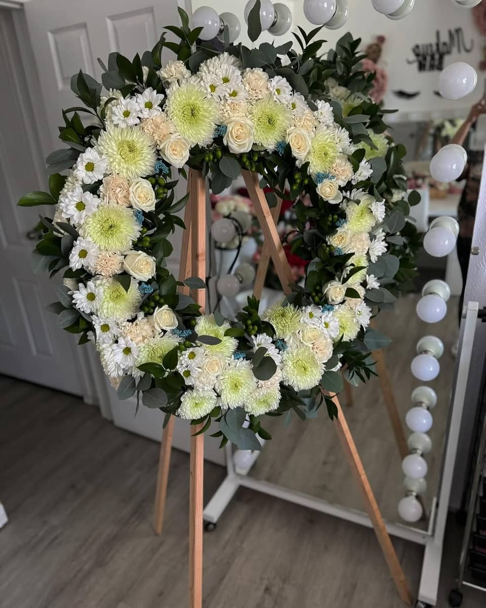 Round shaped Wreath - Premium flower delivery Nairobi CBD, Westlands, Karen | Whispers Floral Gifts