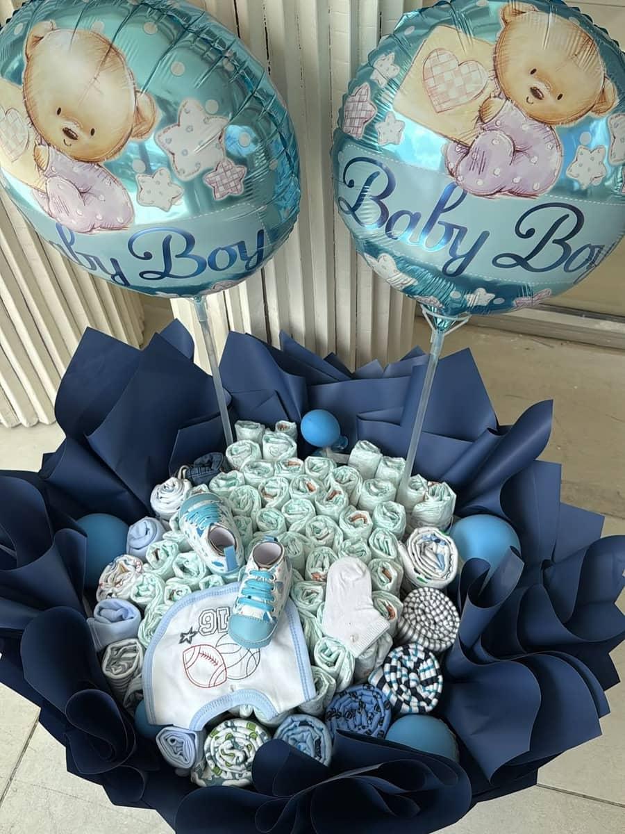 Little Prince Diaper bouquet - Image 1