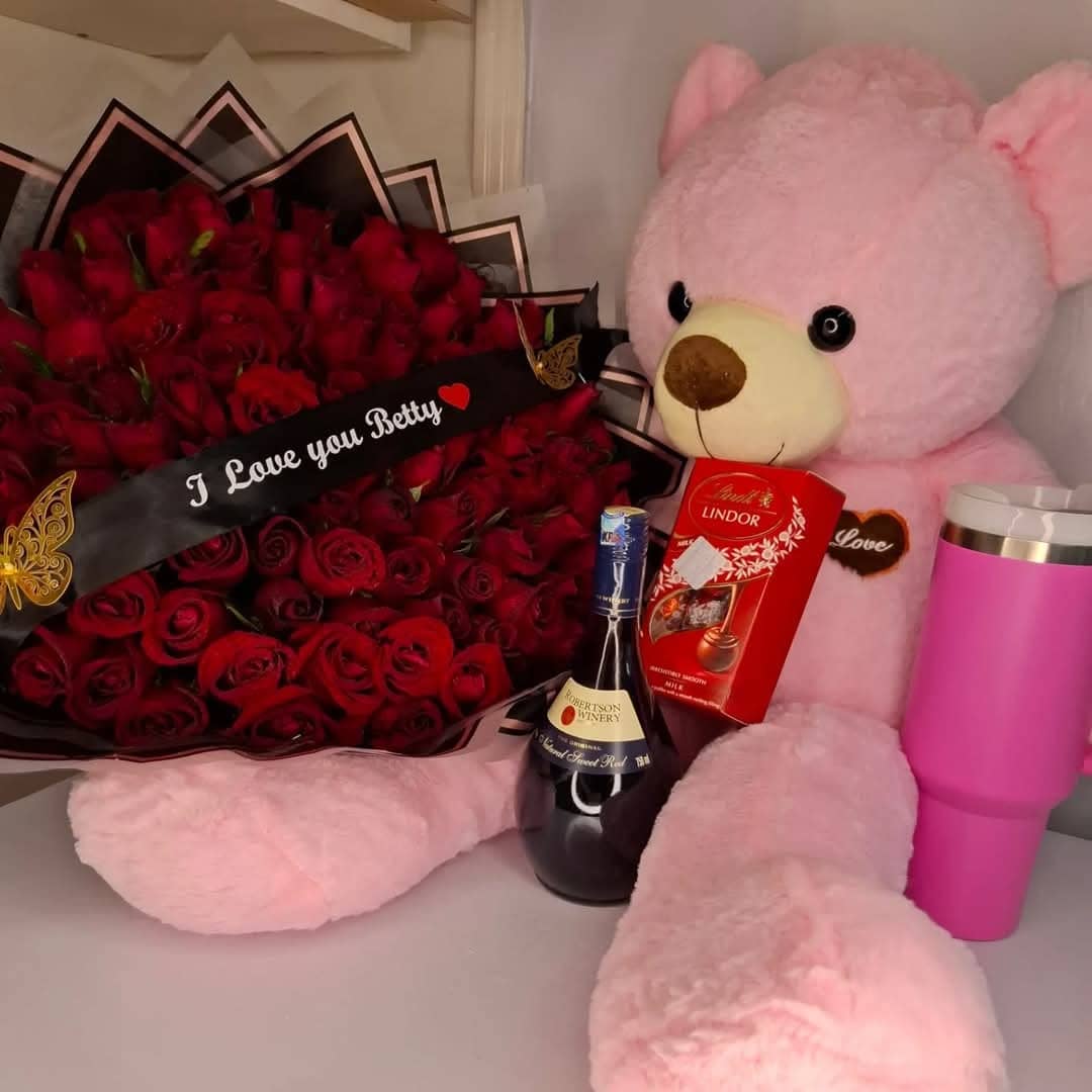 Eternal Love Hamper - Gift hampers Kenya, Nairobi CBD | Whispers Floral Gifts