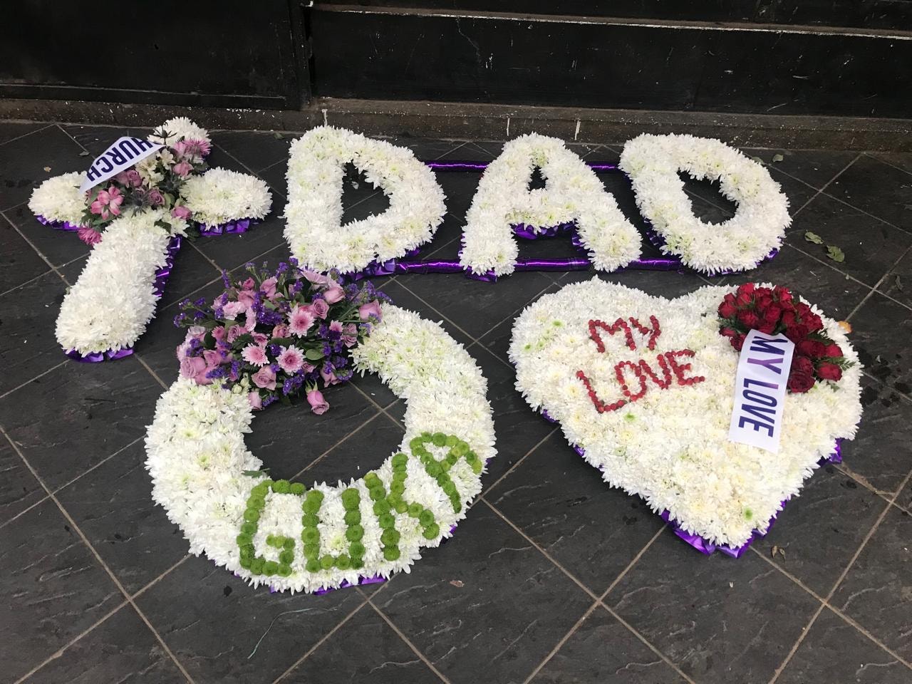 Sacred Memories Funeral Arrangements — flowers delivered in Nairobi by Floral Whispers Gifts