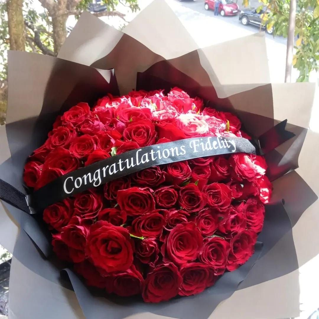 Victory Bloom Bouquet — flowers delivered in Nairobi by Floral Whispers Gifts