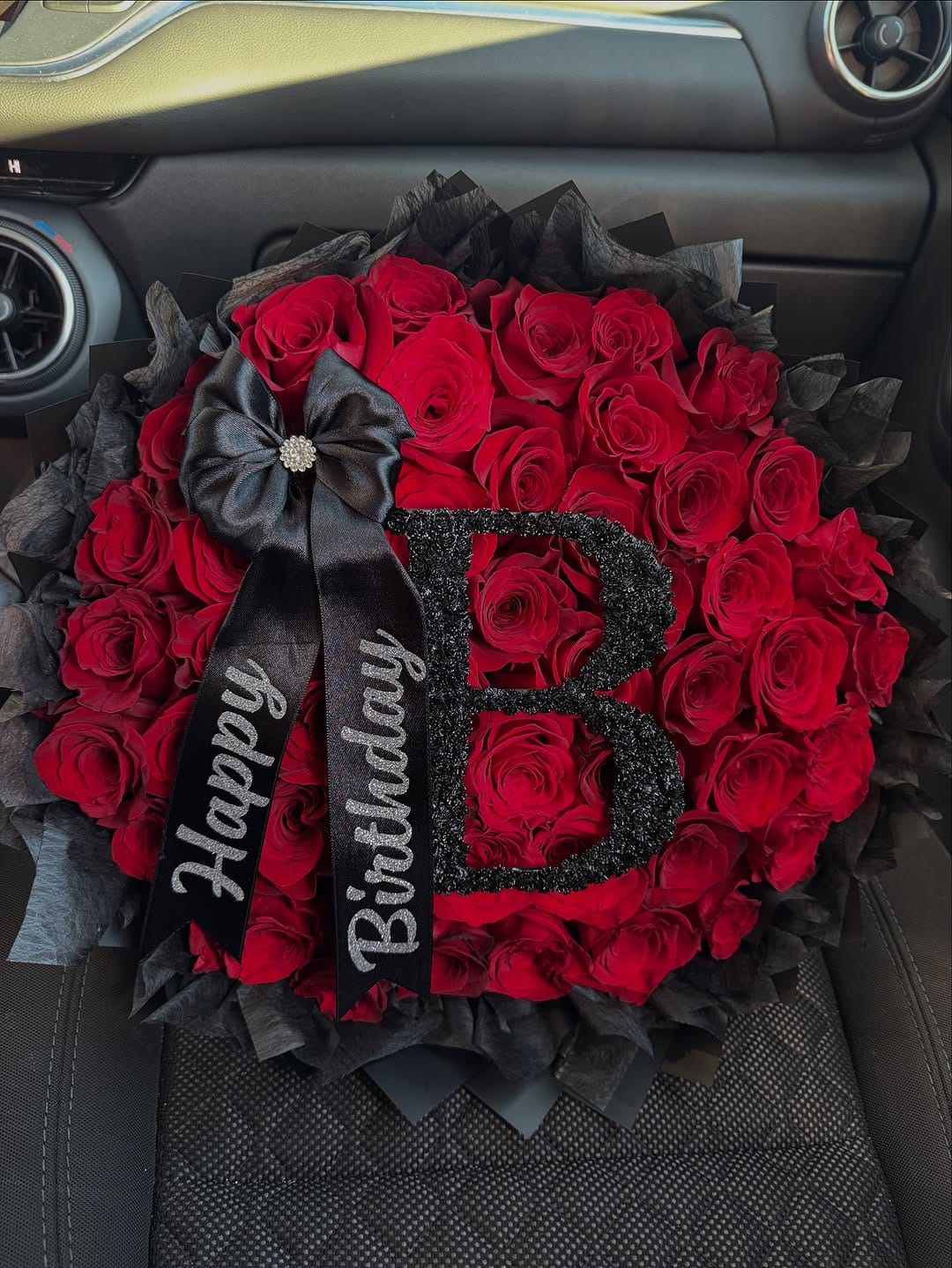 Customized Birthday sparkle bouquet — flowers delivered in Nairobi by Floral Whispers Gifts
