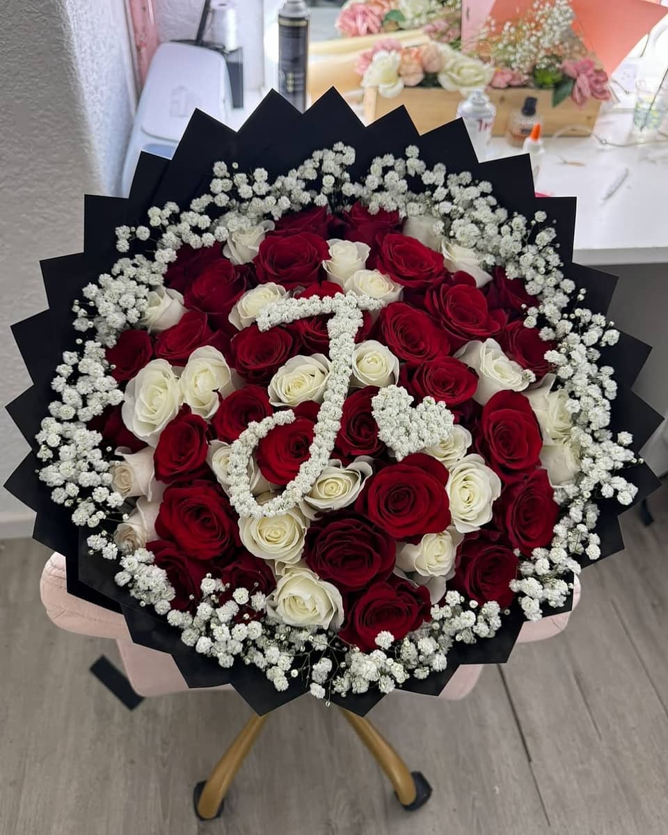 Crimson Desire Bouquet — flowers delivered in Nairobi by Floral Whispers Gifts