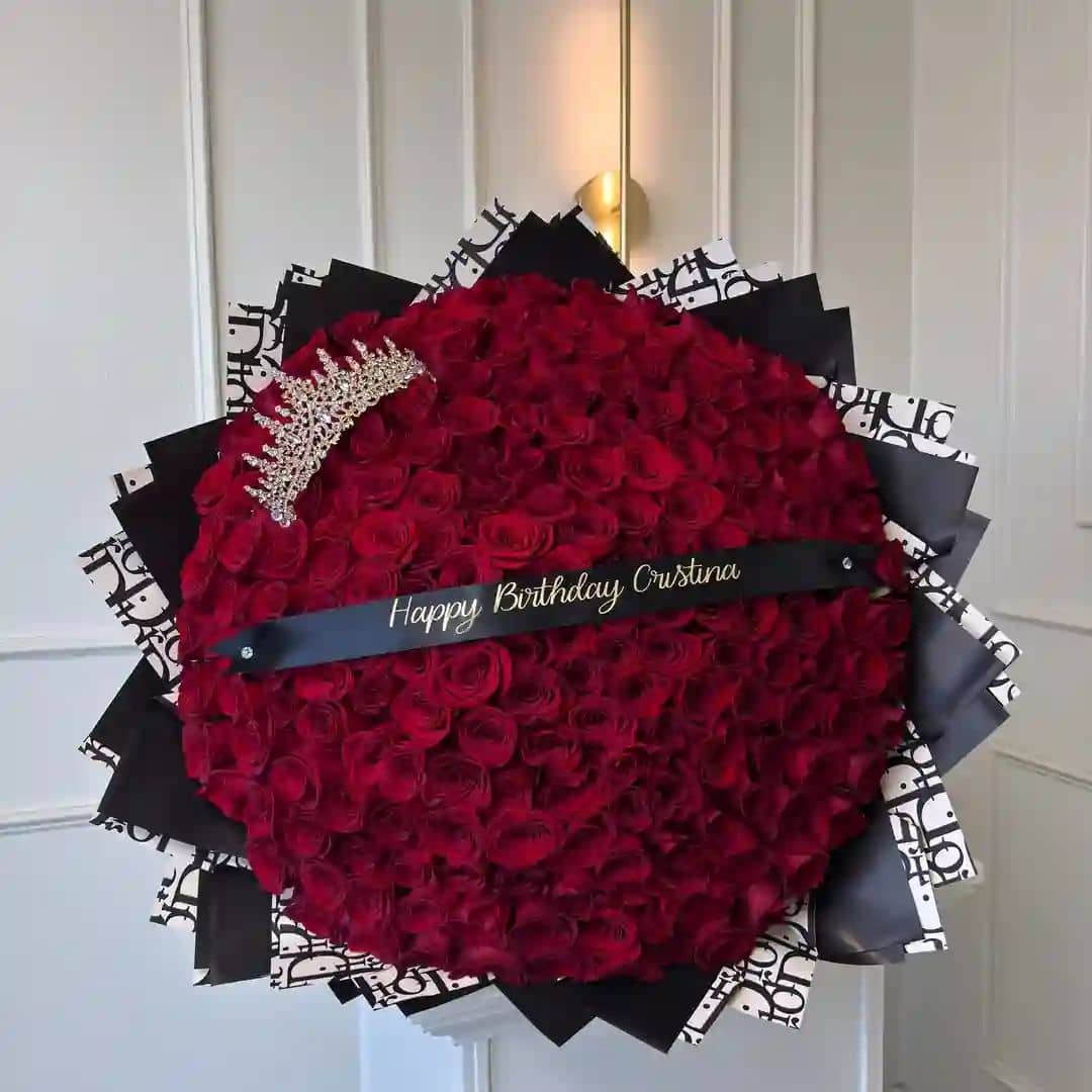 Royal Birthday Bouquet — flowers delivered in Nairobi by Floral Whispers Gifts