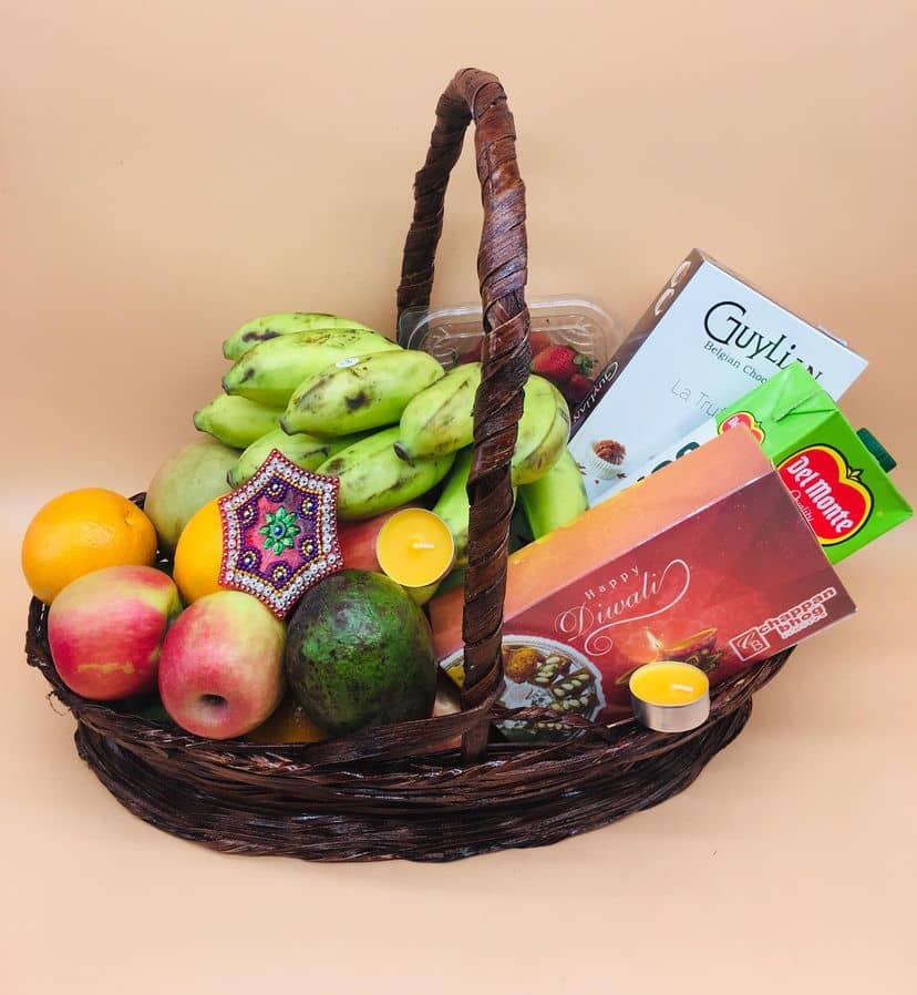 Delicious & Fresh Fruit Baskets – Perfect Gift Ideas — flowers delivered in Nairobi by Floral Whispers Gifts