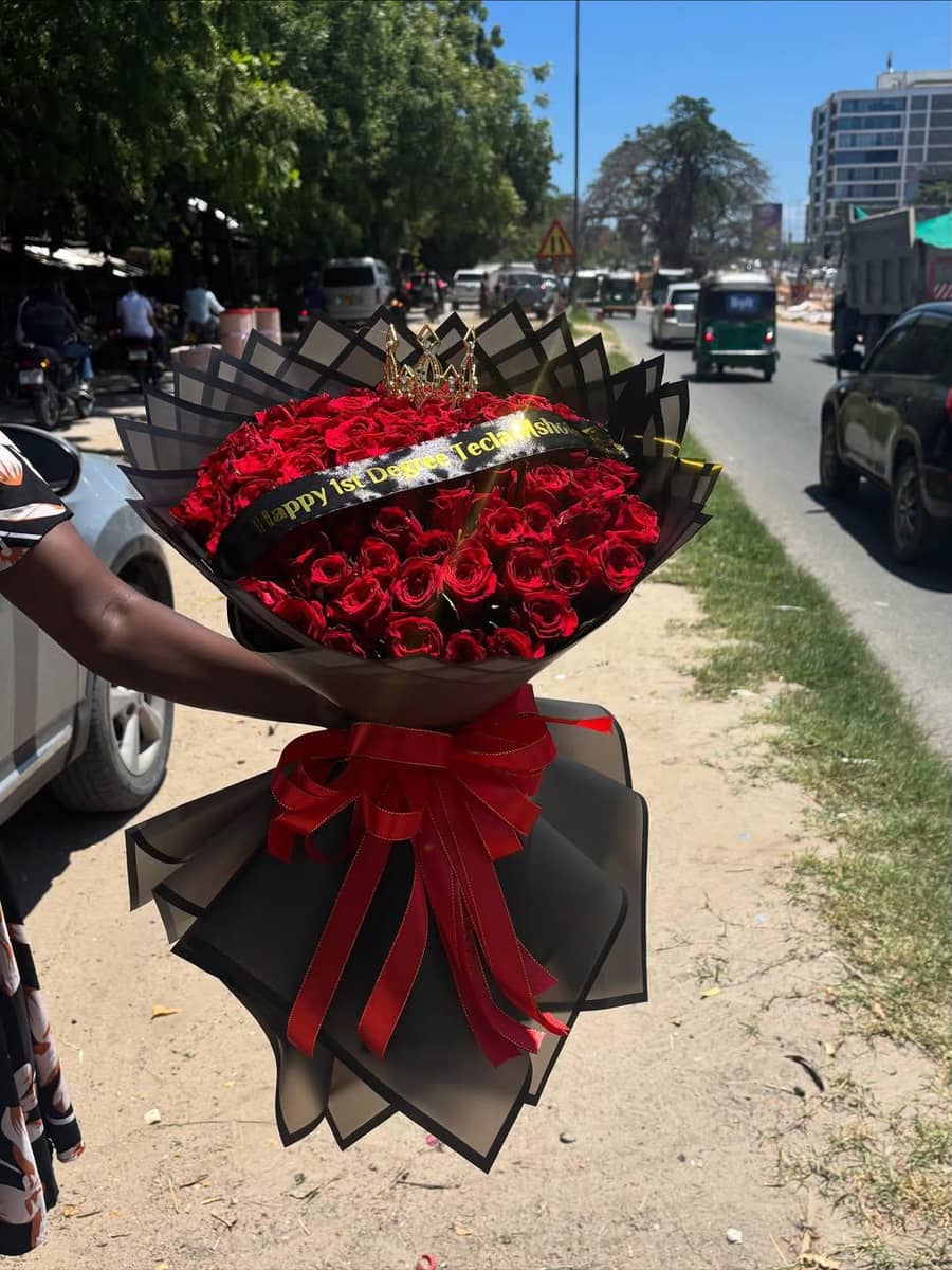 Pure Affection Bouquet — flowers delivered in Nairobi by Floral Whispers Gifts