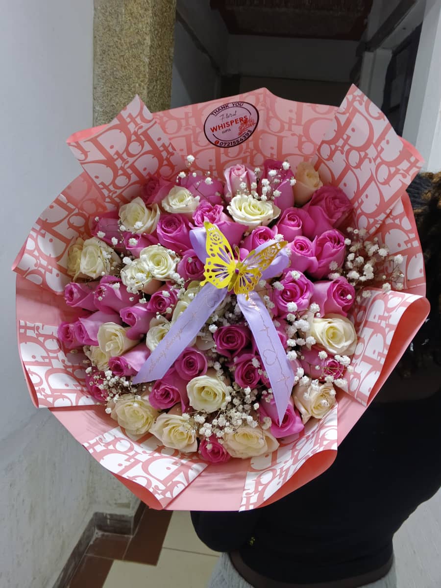 Midnight desire Bouquet — flowers delivered in Nairobi by Floral Whispers Gifts