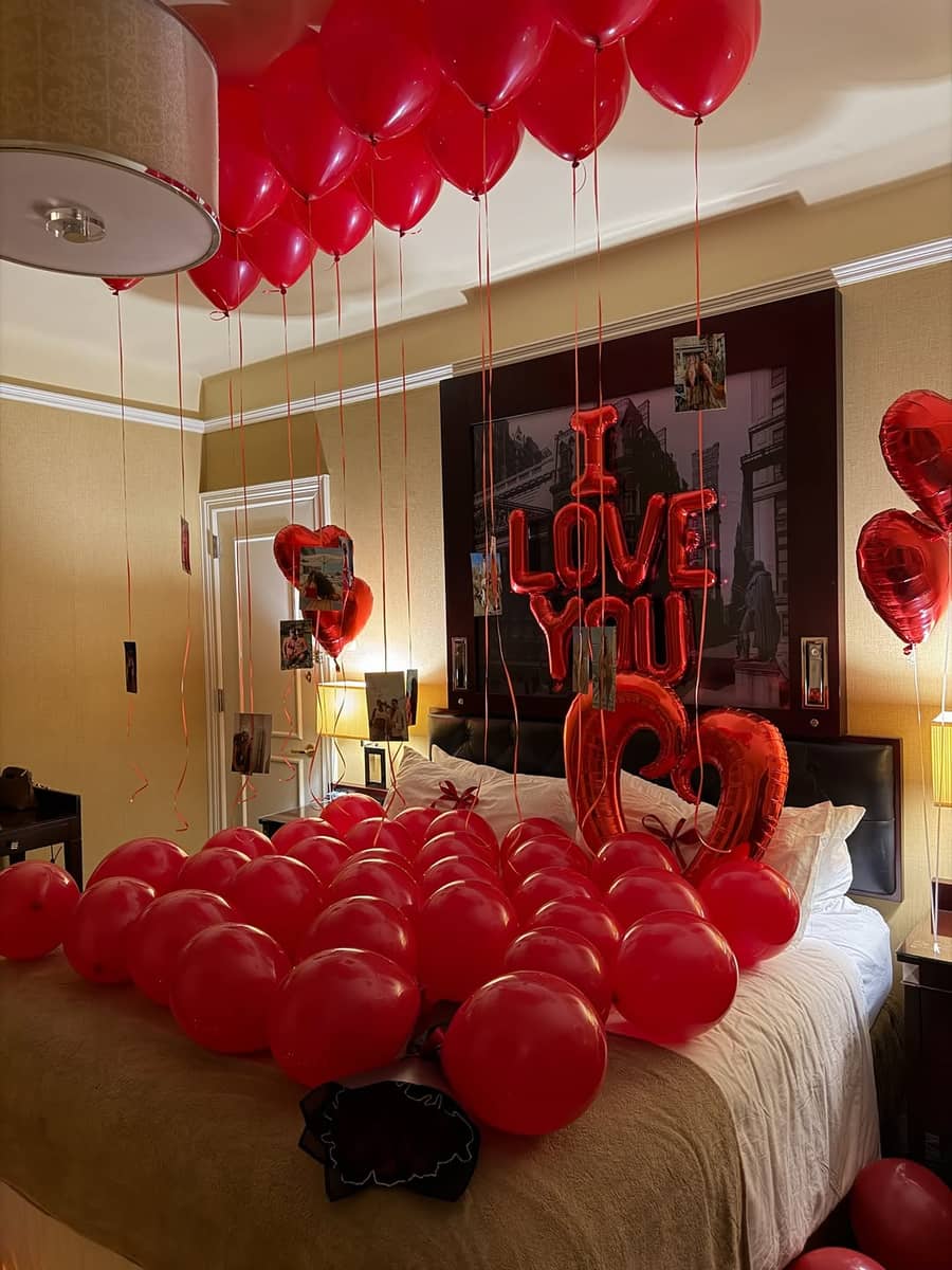 Forever Love. Ultimate romantic Proposal in Nairobi — flowers delivered in Nairobi by Floral Whispers Gifts