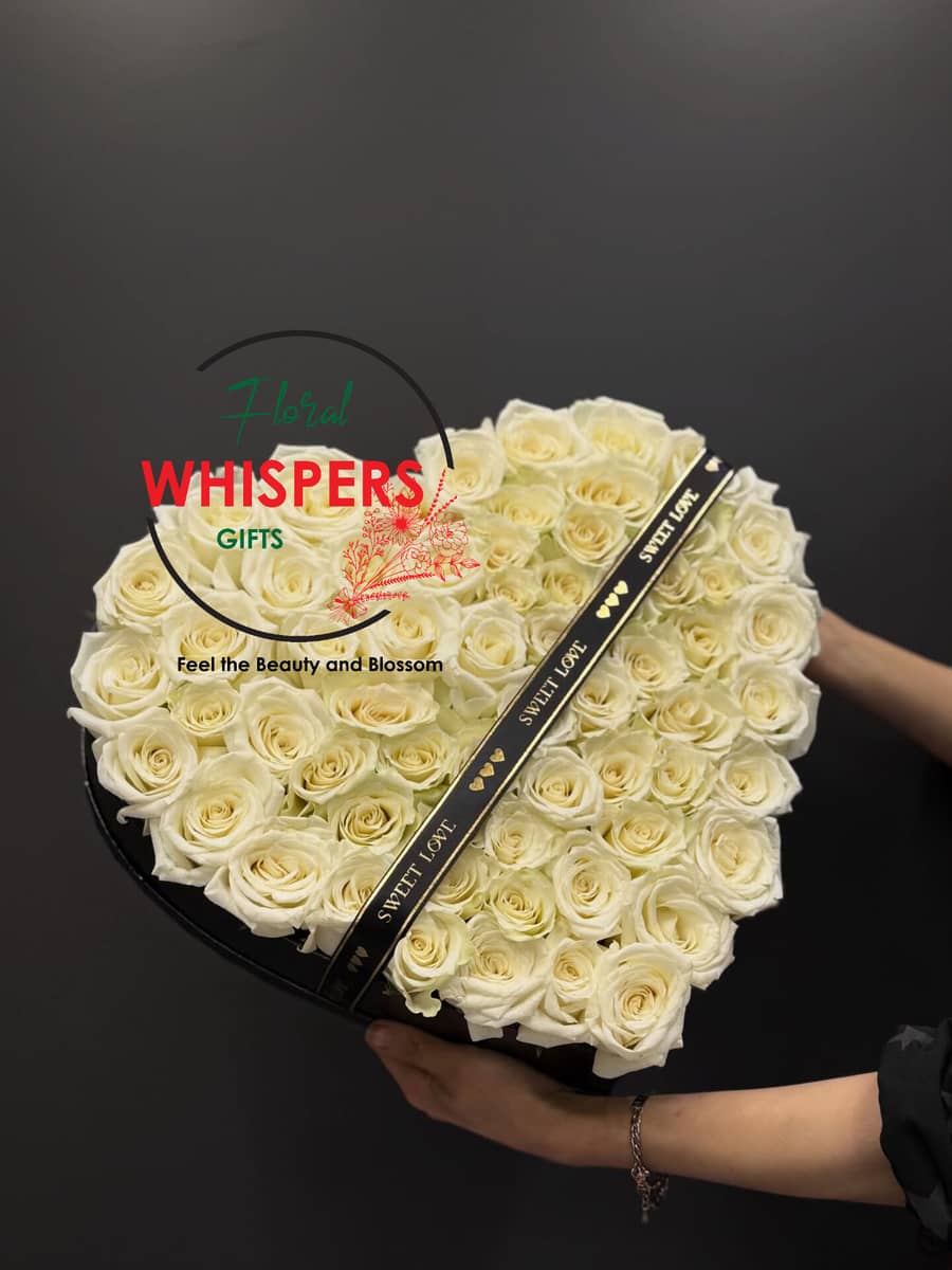 Sweet Love Heart Box — flowers delivered in Nairobi by Floral Whispers Gifts