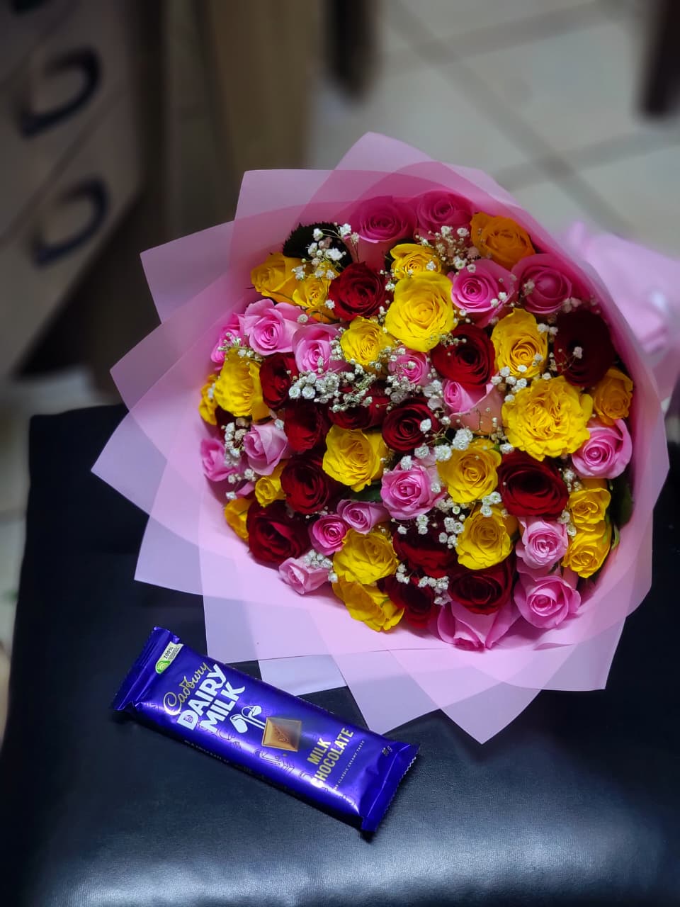 Flower Delivery Nairobi | Red, Pink & White Roses