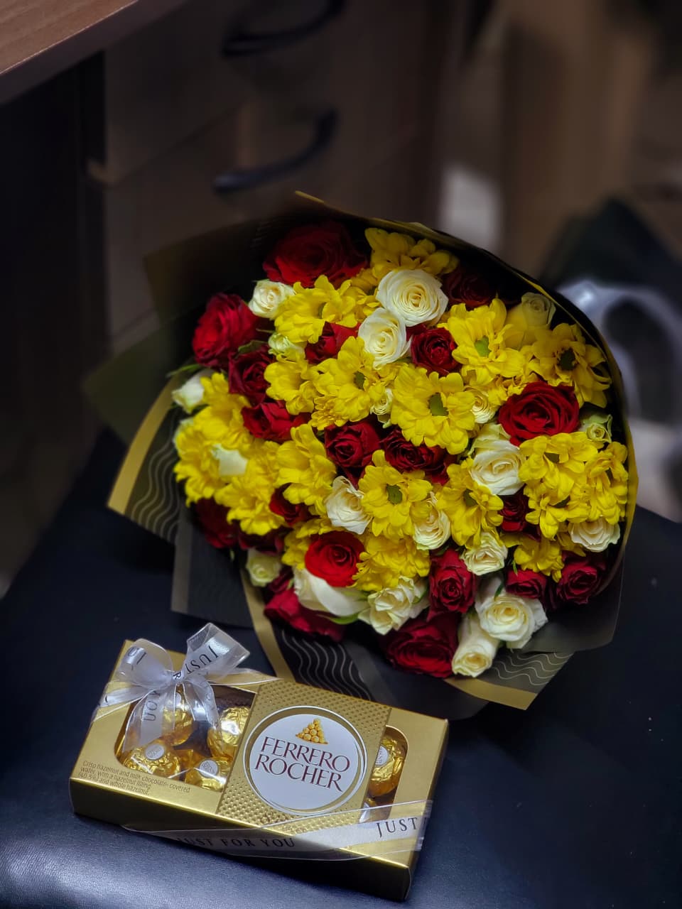 Pure Serenity Bouquet — flowers delivered in Nairobi by Floral Whispers Gifts
