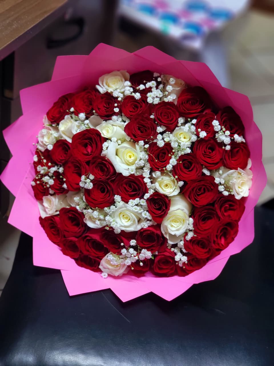 Sunset Romance Bouquet — flowers delivered in Nairobi by Floral Whispers Gifts