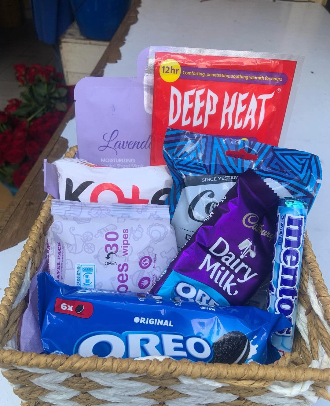 Care Package Gift Hamper — gift hamper delivered in Nairobi by Floral Whispers Gifts